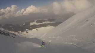 preview picture of video 'Khilanmarg Bowl - Gulmarg - Kashmir 2012'