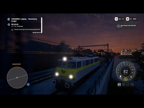 Trainlife | LeKo DP2500 Electric Locomotive | Leipzig to Nuremberg | Let's Play | Gaming Video | HD