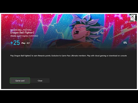 Dragon Ball FighterZ 🏆 Xbox GamePass - Weekly Quest (CW 27)