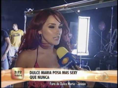 Dulce Maria grabando video "Beautiful" con Akon
