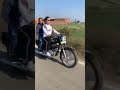 Punjabi Girls Riding Bullet
