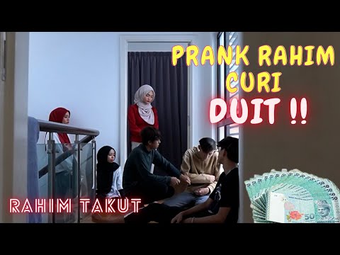 KANT0I RAHIM CURI DUIT SAMPAI MEN4NGIS !! - PRANK TEAH & RAHIM DITUDUH !!