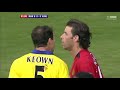 Man Utd v Arsenal 2003 - Van Nistelrooy Miss the Penalty Kick (Furious Arsenal Lions) Final Minute