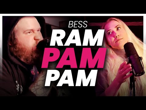 BESS - Ram pam pam | Metal Cover by Voutsa ft. Noora Vuola