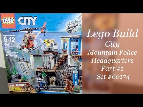 LEGO City Mountain Police Headquarters Set #60174 - Part 1