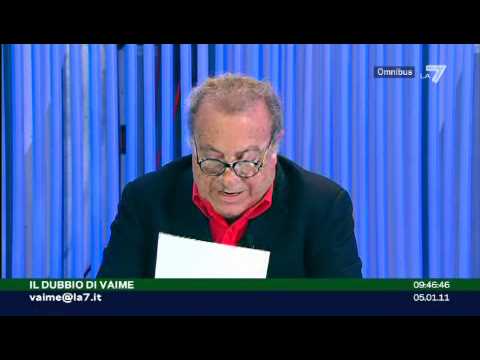 OMNIBUS, IL DUBBIO DI VAIME - Ancora sull'affaire Battisti