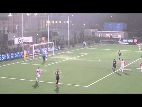 FC Oss - Sparta Rotterdam. Thomas Verhaar penalty 93e minuut
