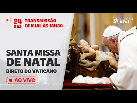 SANTA MISSA DE NATAL | SOLENIDADE OFICIAL | DIRETO DO VATICANO