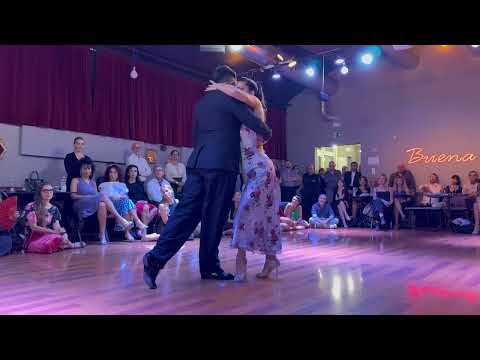 Clarisa Aragon and Jonathan Saavedra at Buena Onda Tango!