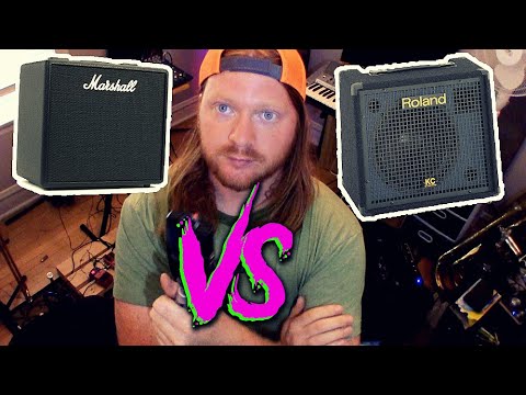 KEYBOARD VS GUITAR AMP (for multi-instrumentalists/looper musicians)