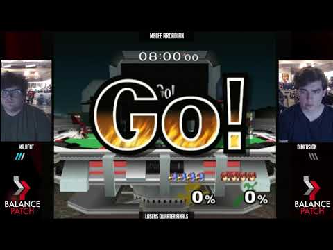 NE Melee Arcadian 5 - Mr. Heat (Falco) vs. Dimension (Marth) - SSBM LQF