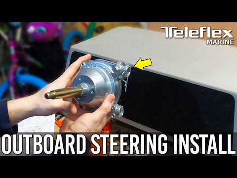 Outboard Steering System Install | NFB Safe-T II - Jon Boat Side Console Conversion Part 3