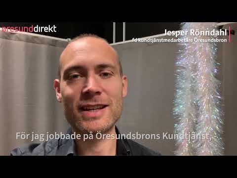 Jesper Rönndahl: Grattis Øresunddirekt!