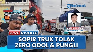 Sopir Truk di Pati Demo Tolak Zero ODOL dan Minta Stop Pungli