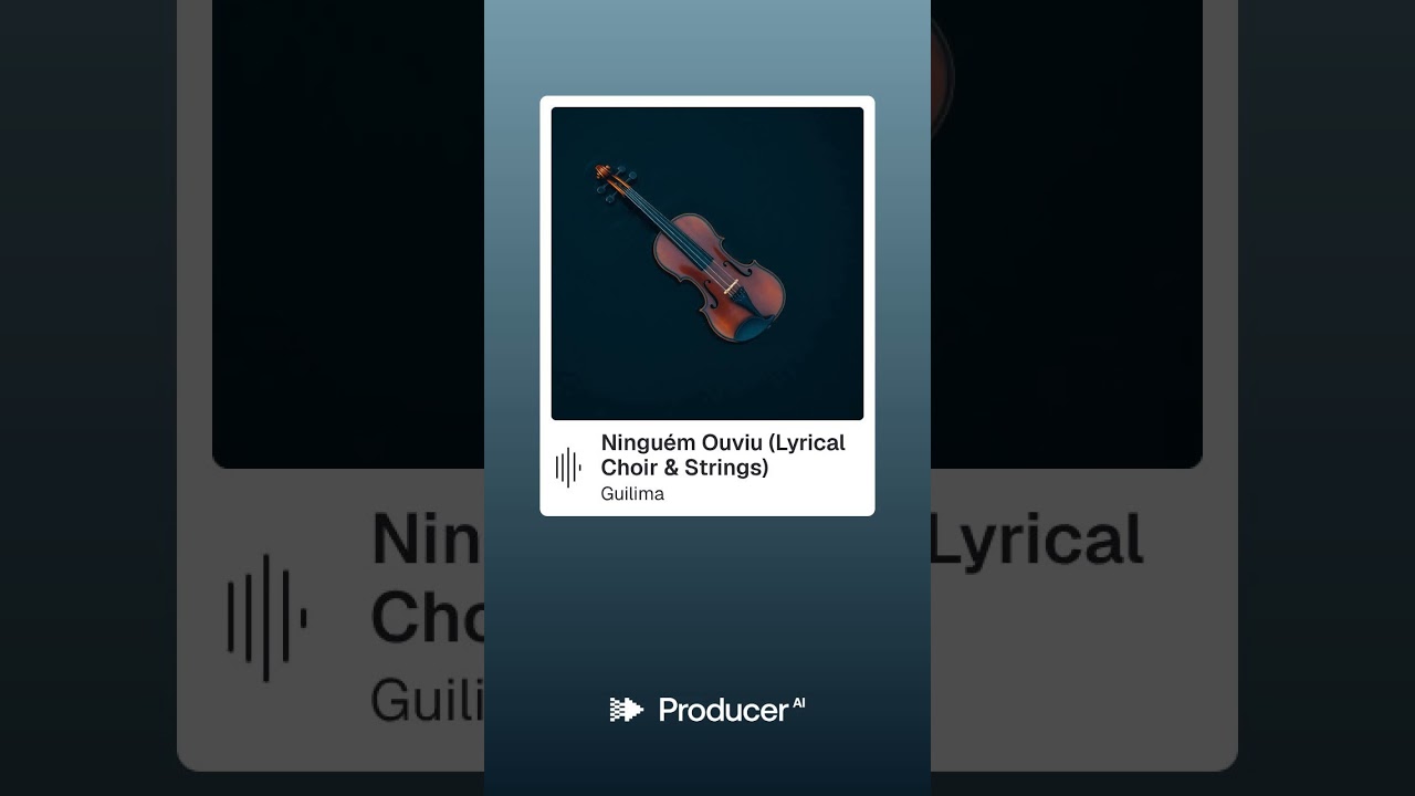 Ninguém Ouviu (instrumental)