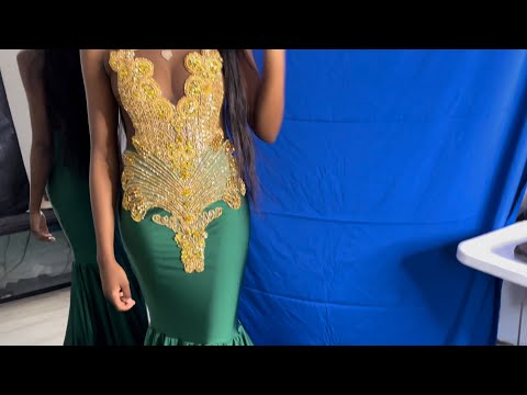 DIY : How to make a mermaid prom dress (vlog)...