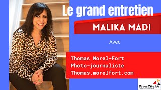 Grand entretien de Malika Madi pour DiverCite.Be avec Thomas Morel-Fort