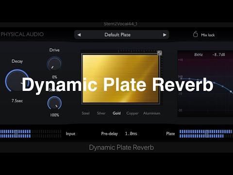 Dynamic Plate Reverb demo