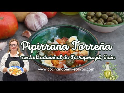 Pipirrana Torreña | Receta tradicional de Torreperogil, Jaén | Fácil y Riquísima
