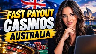 Fast Payout Casinos Australia 2026 - Fast Withdrawal Sites Ranked!
