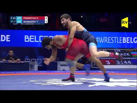 Güləşçimiz Taleh Məmmədovdan möhtəşəm fənd - erməni rəqibini yerə çırpdı!