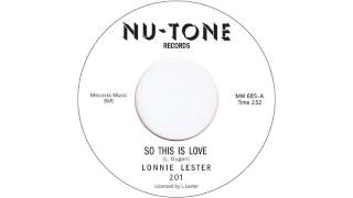 02 Lonnie Lester - So This Is Love (Alternate Take) [Tramp Records]