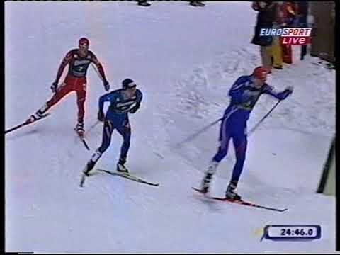 2008/09 combinata 10 km Klingenthal/2 - Demong, Lamy Chappuis, Churavy