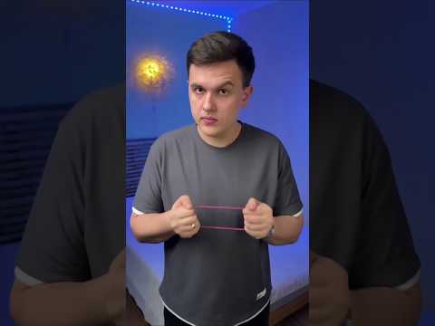 rubber band magic tricks 🪄#shortvideo