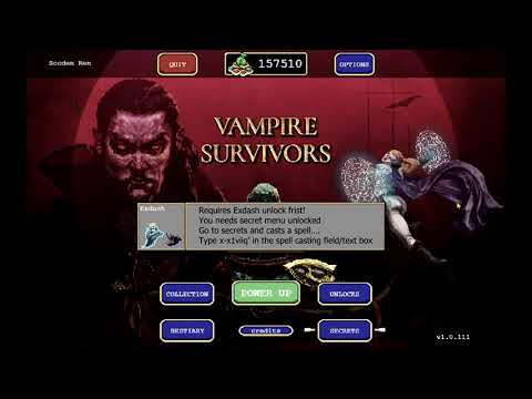 RCG:[Vampire Survivors - Guide] Unlock Toastie