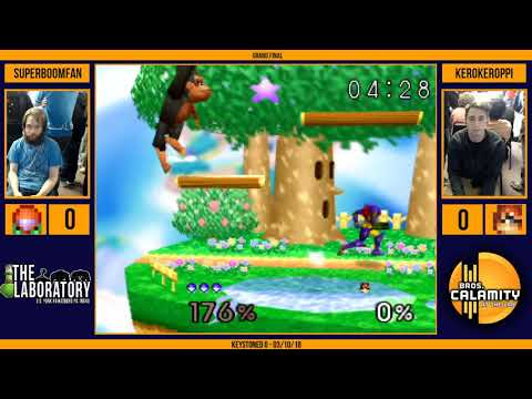Keystoned II | SuPeRbOoMfAn (Samus) vs KeroKeroppi (DK) - Grand Final - Super Smash Bros.