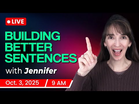 Learn to Build Better Sentences in English