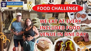 Eating Our Way Through one of the World's Largest Cruise Ships