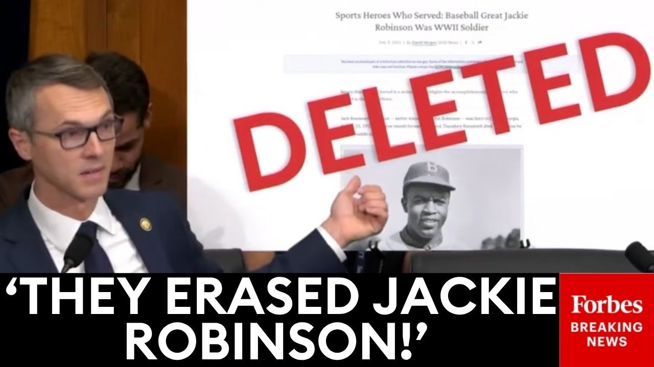 Video: Walkinshaw criticizes DOGE and Trump admin over Jackie Robinson, Tuskegee Airmen, Navajo Code Talkers webpage removals