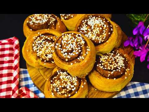 Soft Homemade Cinnamon Rolls Recipe | Easy & Fluffy Cinnamon Buns