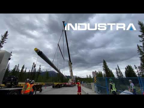 Industra   Lake Louise Pipeline Waterline Crossing   Banff National Park
