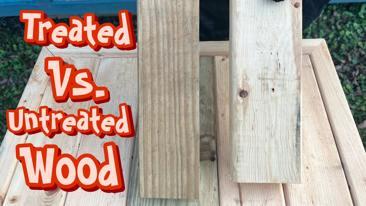 What is the difference between pressure treated and Tanalised timber