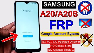 Samsung A20/A20S Frp Bypass 2023 | Samsung SM-A207F/DS FRP Unlock | Google Account Remove Without PC