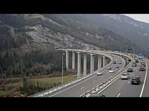 Autoroute A40 Viaduc de Nantua / Tunnel de Chamoise 01/07/2017 10h10