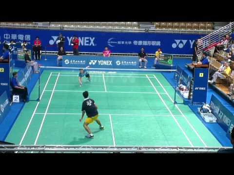 2013 YONEX TAIPEI OPEN 3rd round Lu Chia Hung V.S Son Won Ho MS 3/6