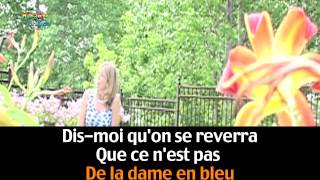 La dame en bleu '' Michel Louvain''