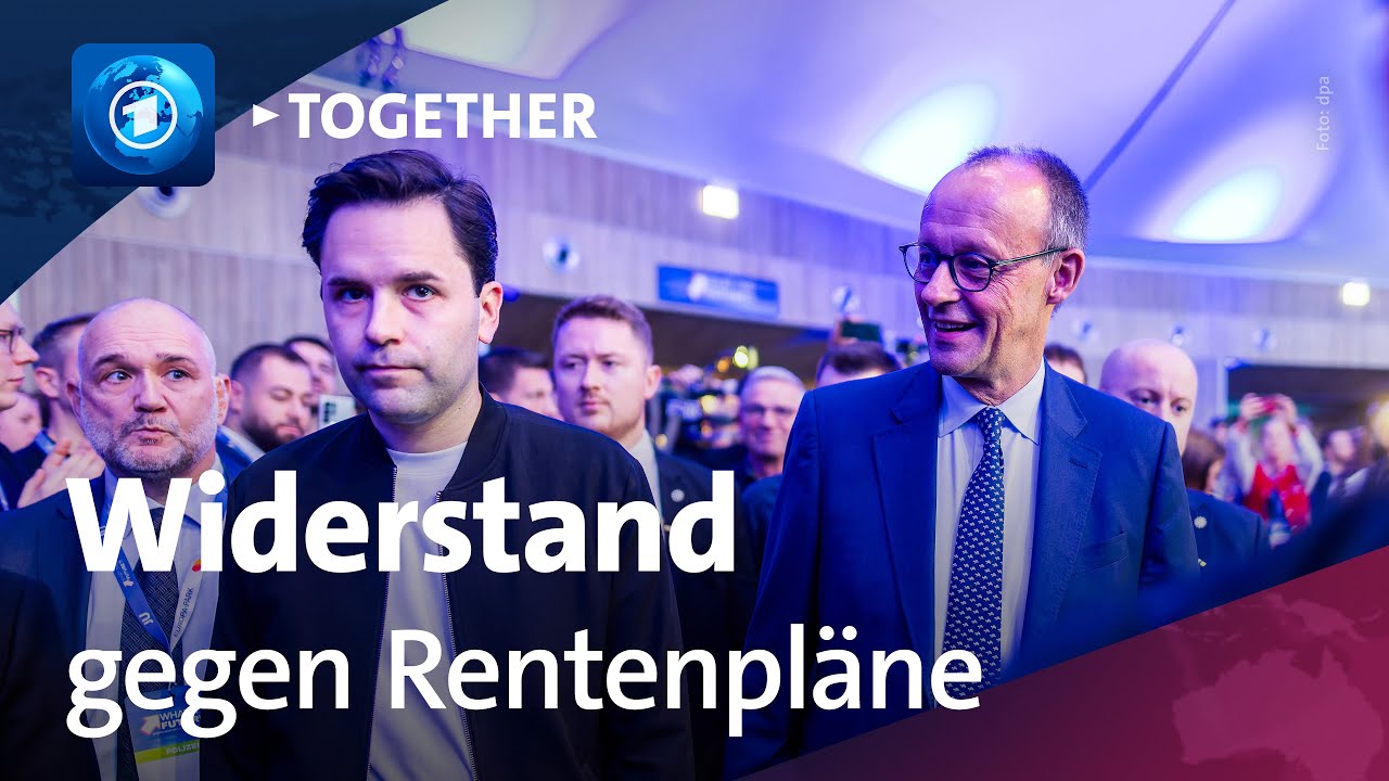 Rentenpaket: Junge Union bleibt beim Nein | tagesschau together