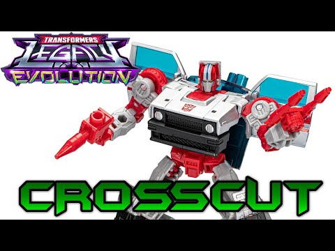 Transformers Legacy Evolution Crosscut | Deluxe Class | Video Review