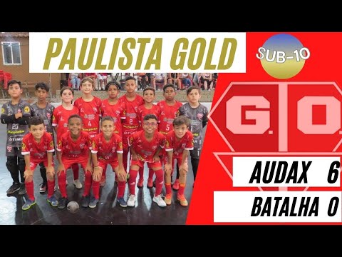 Paulista Gold 2023 - Audax 6 x 0 Batalha - Cat. Sub-10 - 07.10.2023