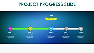 (PowerPoint Tutorial No. 312) Project Progress Slide in PowerPoint