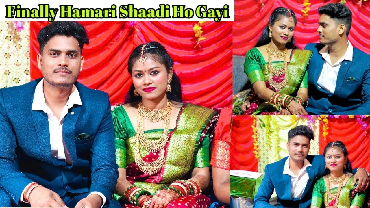 Finally Hamari Shaadi Ho Gayi 🥰❤️ || Manisha Ajay Reciption Party ||