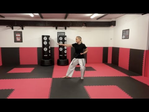 DAN GUL TUL STEP BY STEP 2ND ITF TAEKWONDO PATTERN