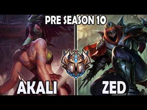Akali vs Zed [ IG Rookie ] Lol Challenger Korea