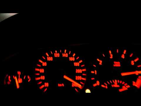 BMW E46 330i 0-250 km/h