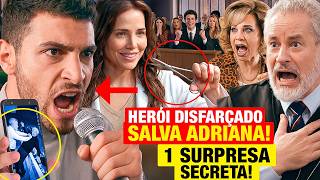 QUEM AMA CUIDA: Adriana é SALVA POR HERÓI DISFARÇADO! André usa SURPRESA pra ARRUINAR ADEMIR E PILAR