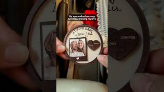 Download lagu Custom Photo Drive Safe I Love You Couples | Personalized Custom Shaped Car Visor Clip mp3